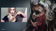 Cute and scary zombie special fx makeup tutorial