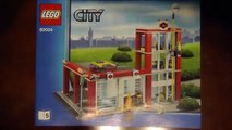 unboxing LEGO CITY 60004 REMIZA STRAŻACKA rozpakowanie