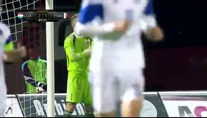 2-1 Martin Terrier Gal UEFA  Euro U21 Qual.  Group 9 - 09.10.2017 Luxembourg U21 2-1 France U21