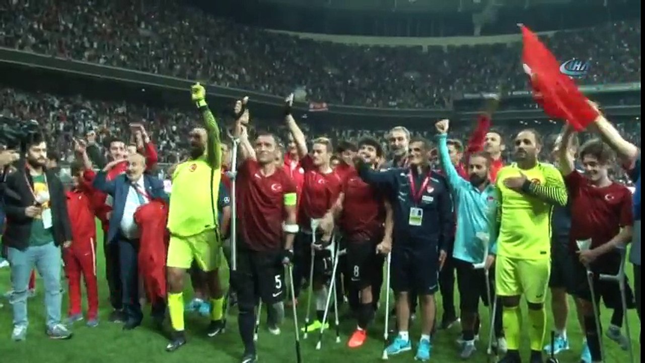 Ampute Milli Futbol Takımı, Avrupa Şampiyonu Oldu