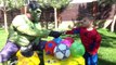 Spiderman Balls were crushed under car Thief Joker w/ Bad Baby Spiderman Hulk Crazy SuperHeroes IRL