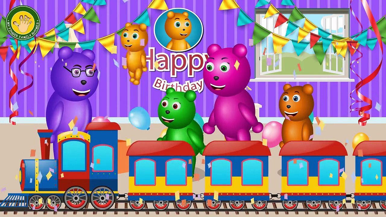 Mega Gummy bear Baby Balloon Song Finger Family Gummy Bear Rhymes