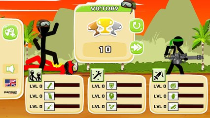 Stickman Army Team Battle - Android Gameplay HD