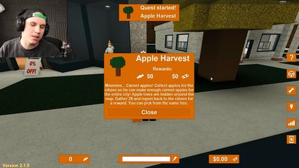 TRICK OR TREATING IN ROBLOX *real ghost found*