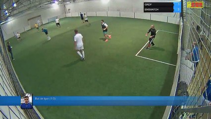 But de Igor (1-3) - GRDF Vs ENSMATCH - 09/10/17 18:00 - LIGUE 4 - Poitiers Game Parc