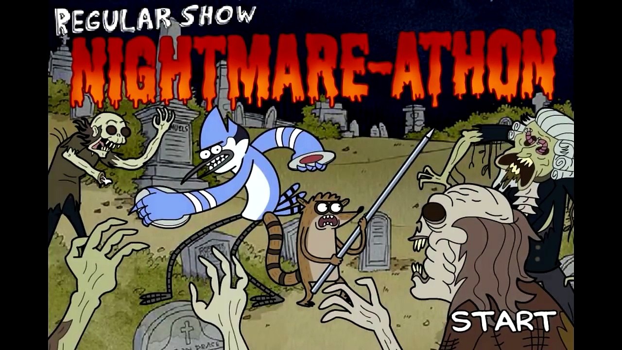 Regular Show: NIGHTMARE-ATHON (Cartoon Network Games)