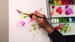 [LVL4] How to Paint Flowers with Watercolor | Step by Step Tutorial