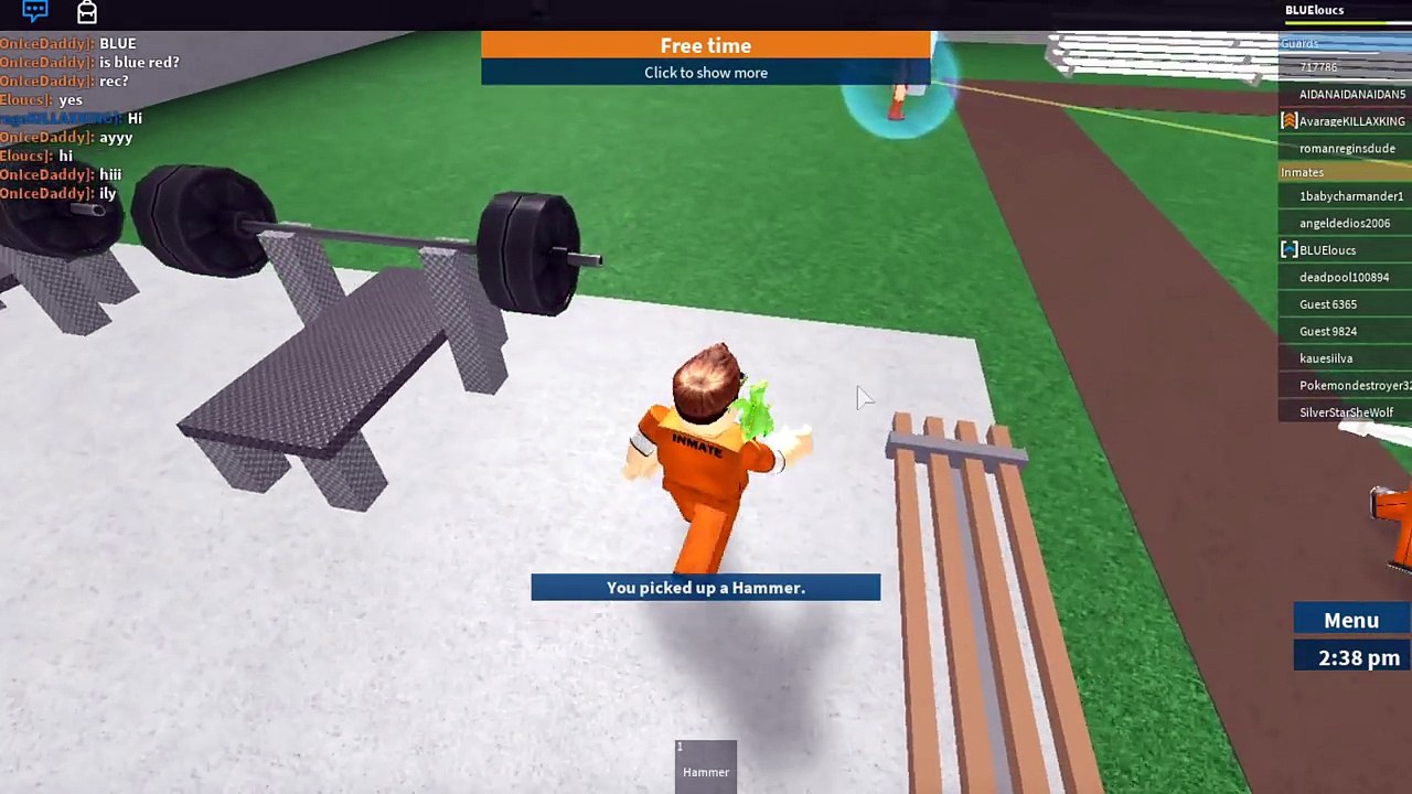 ROBLOX Prison Life v2.0 CAN THE HAMMER BREAK DOWN THE DOOR!!