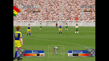 Super Shot Soccer . (PS1) 60fps