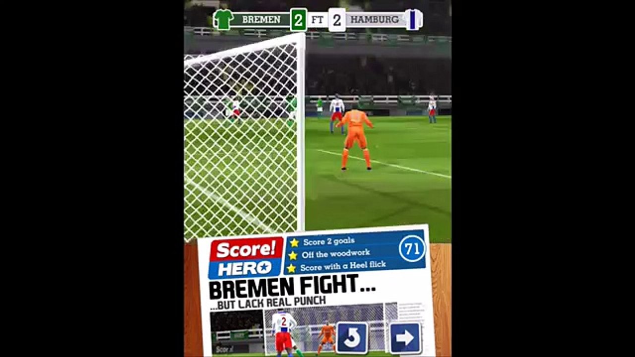 Score! Hero Level 71 - Level 80 Gameplay Walkthrough (3 Star)