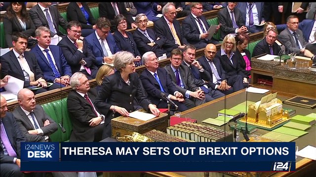 i24NEWS DESK | Theresa May sets out Brexit options | Monday, October 9th 2017