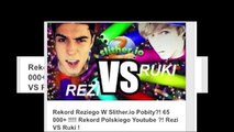 Rezi w Slither.io Pokonany !! 85 000   !!Rekord Polskiego Youtube !? Ruki vs Rezi #2   Konkurs !!