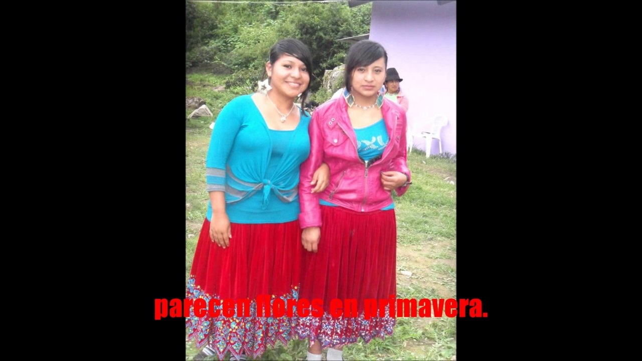 Cañar Ecuador 2012 musica cañari y chicas cañaris