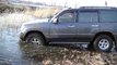 Lexus LX 470, Land Cruiser 100, Lada 4x4, Suzuki Escudo. Утопили немного Эскудика.