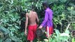 Amazing Kids Catch A Big Snake By Using Cambodia Traditional Snake Trap - Snake Hunting