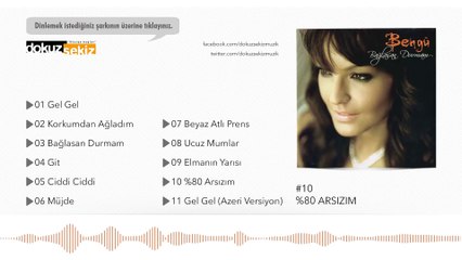 Bengü - Yüzde Seksen Arsızım  (Official Audio)