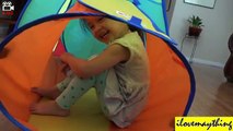 Mayas Playhut Crawl N Play Tent House Playtime :-)