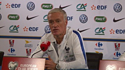 Bleus - Deschamps : "Rien de plus beau qu'une Coupe du Monde"