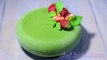 Муссовый торт с велюром ЗЕЛЁНЫЙ БАРХАТ /Mousse cake with velours GREEN VELVET