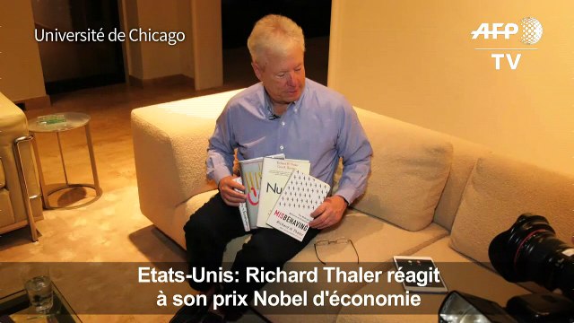 USA: Richard Thaler réagit à son prix Nobel d'économie