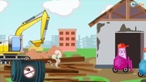 The Big Truck and The Crane | Construction Trucks & Service Vehicles Cartoons for children
