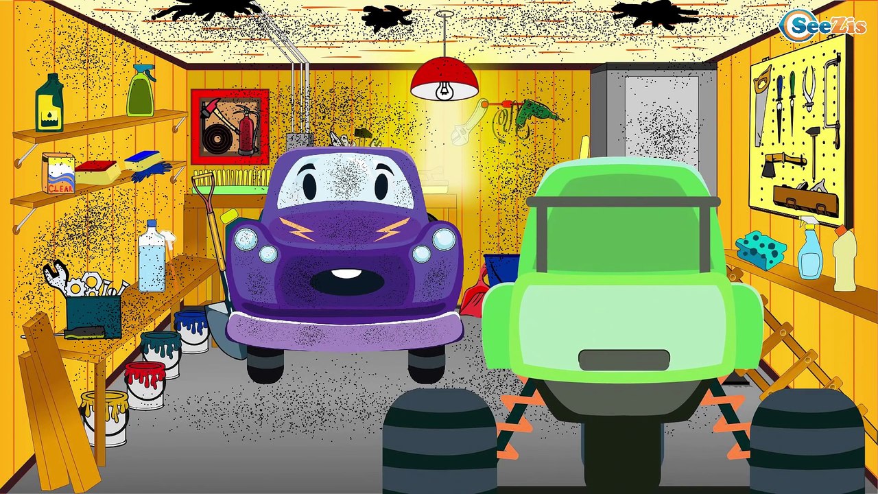 The Diggers Cartoon and The Bridge | Construction Trucks & Service Vehicles Cartoons for children