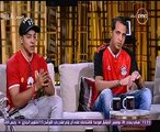 محمود الراقص بقدم واحدة بعد تأهل المنتخب الوطنى لكأس العالم 2018