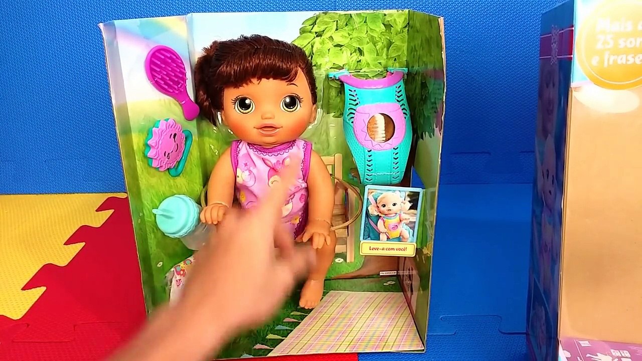 BABY ALIVE - NOVA BONECA HORA DO PASSEIO! Peter Toys