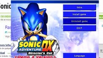 Como Baixar e Instalar Sonic Adventure DX Demo new! (E COMO JOGAR!)
