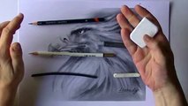 Drawing an EAGLE head in Graphite pencil - easy Tutorial