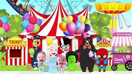 Baby Hulk has EIGHT SUPER HANDS!! With Frozen Elsa and Joker in Real Life!