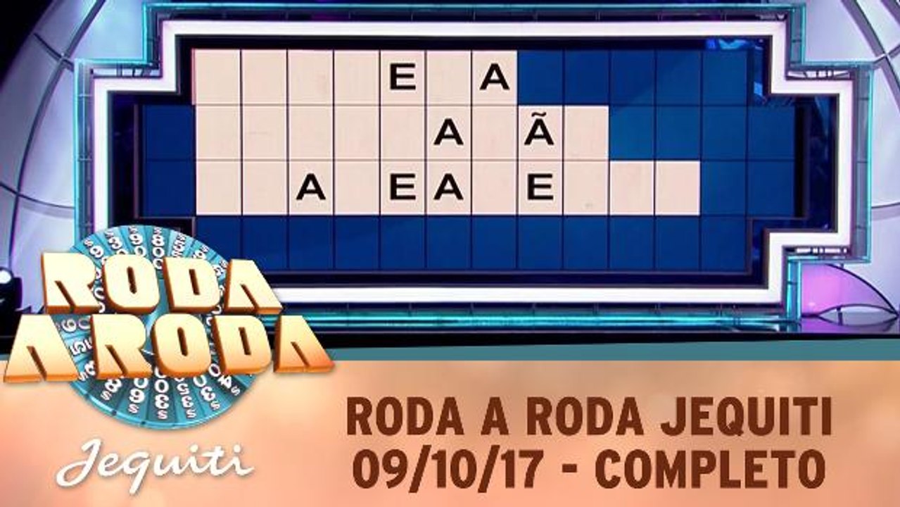 Roda a Roda - 09.10.17 - Completo