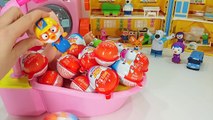 Kinder Joy Surprise eggs Pororo Larva Baby Doll Toys 킨더조이 서프라이즈 에그 알까기 와 뽀로로 아기인형 목욕 라바 장난감