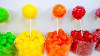 DIY: How To Make a DELICIOUS SKITTLES LOLLIPOP CANDY TREAT! Learn Colors Too! So Yummy!