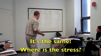 Learn and Speak English Pronunciation Syllable Stress Tip 2 with Fluency MC