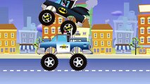 PEPPA PIG BATMAN TRUCK / Monster Trucks Crashes / Vehicles for Children /Episode 4