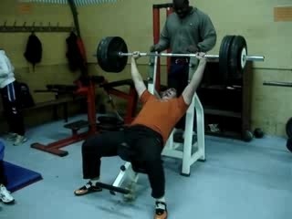 developpé Incliné 160kg 9-11-2007