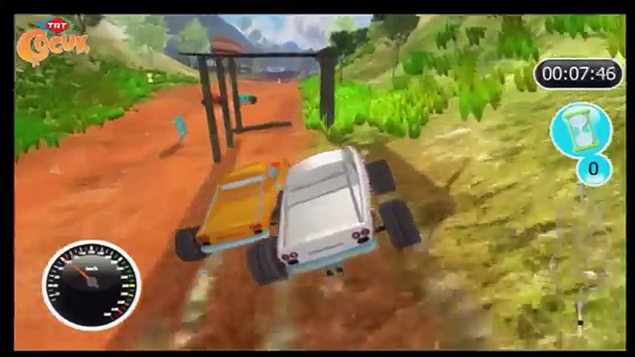 Yarışçı Arazi 9 Bölüm TRT Çocuk Çizgi Film Eğitici Animasyon