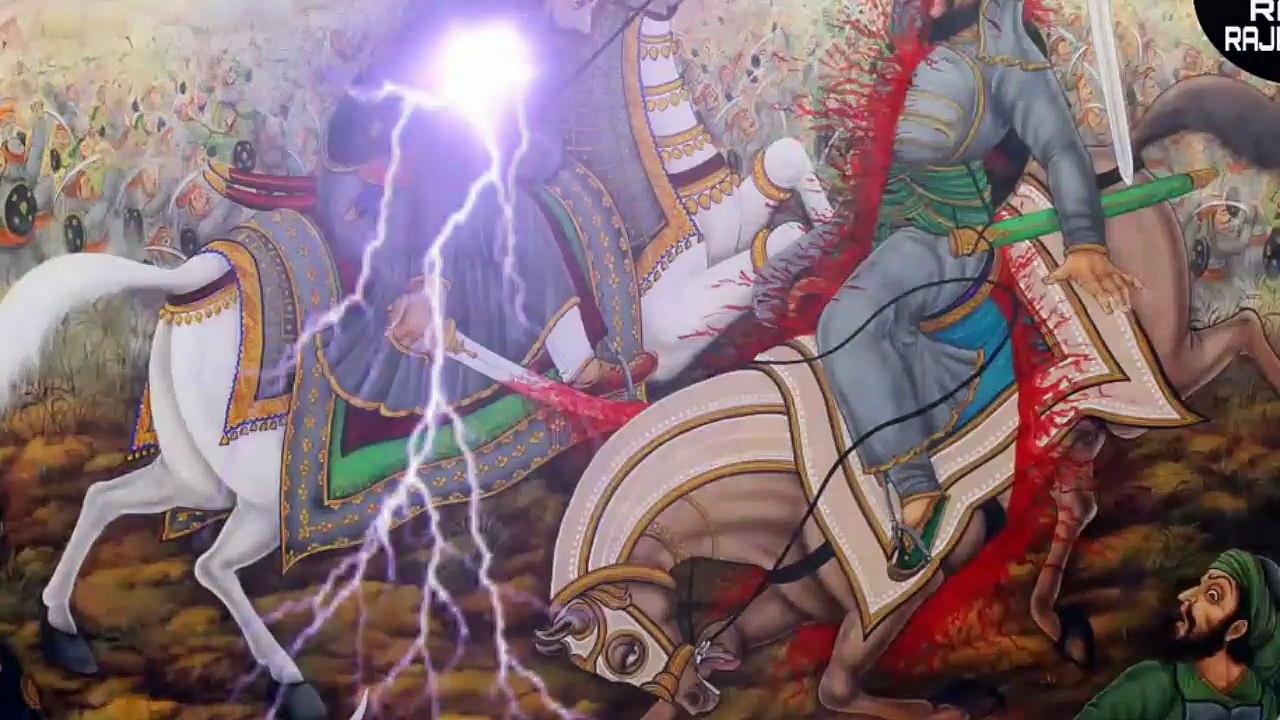 हल्दीघाटी के युद्ध में महाराणा की तलवार का कहर -एतिहासिक दृश्य जो आपने पहले नही देखा | Jay Rajputana