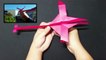 Best Paper Planes: How to make a paper airplane that Flies - HARDEST KIRIGAMI | T-Rex