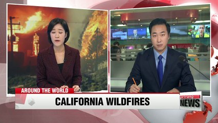 Wildfires ravage California