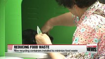 New recycling containers proved to be effective in cutting down food waste