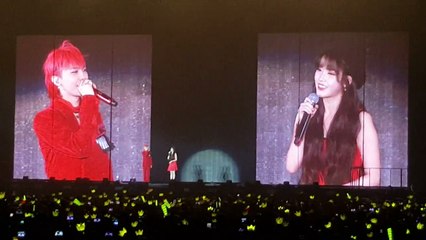171008 G-DRAGON Motte in Taipei-  IU GD TALKING
