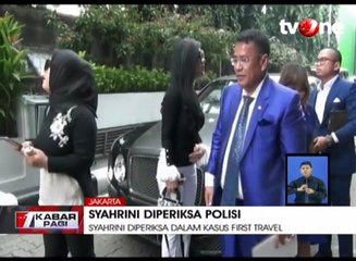 Syahhrini Kembali Jalani Pemeriksaan Terkait First Travel
