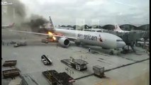 Cargo fire at Hong Kong airport