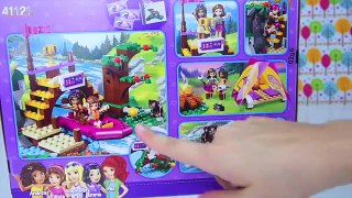 Lego Friends Adventure Camp Rafting Build Review Silly Play - Kids Toys