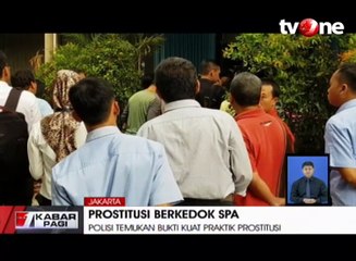 Polisi Olah TKP Prostitusi Gay Berkedok Spa