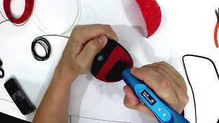 Como Fazer Pokebola com Caneta 3D - DIY 3D Pen Poké Balls Pokémon