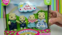 Sylvanian Families Calico Critters Oinks Pig Family Sweets Shop Unboxing Review Play - Kids Toys