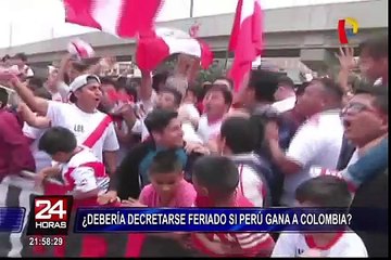 Economista advierte consecuencias por eventual feriado si Perú clasifica al mundial